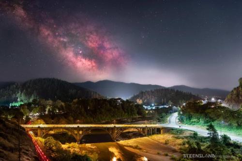 Myrtle Creek Bridge Milkyway